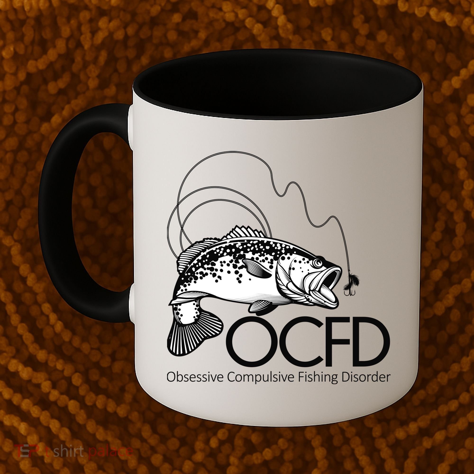 OCFD Fishing Coffee Mug