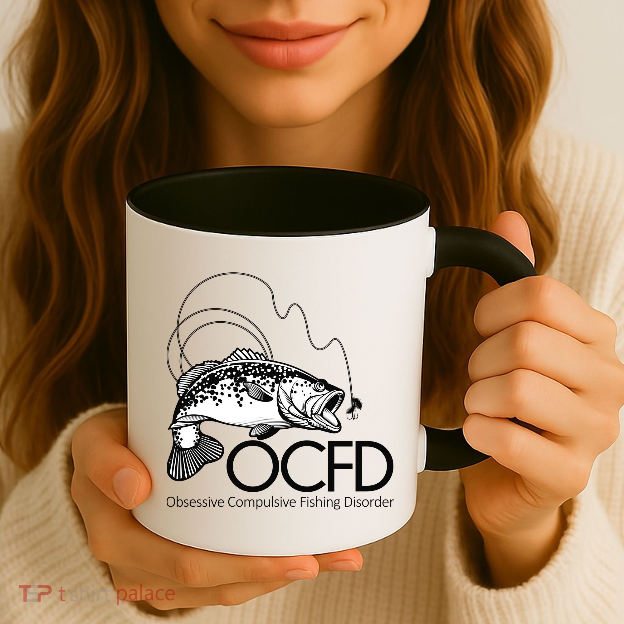 OCFD Fishing Coffee Mug