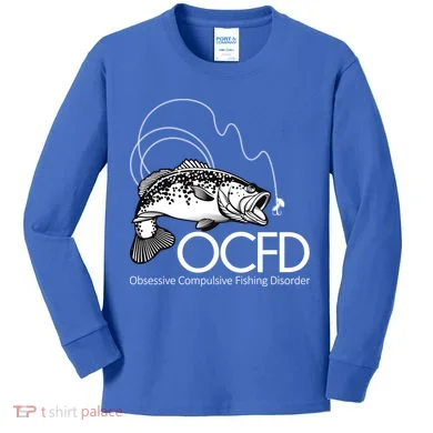 OCFD Fishing Kids Long Sleeve Shirt