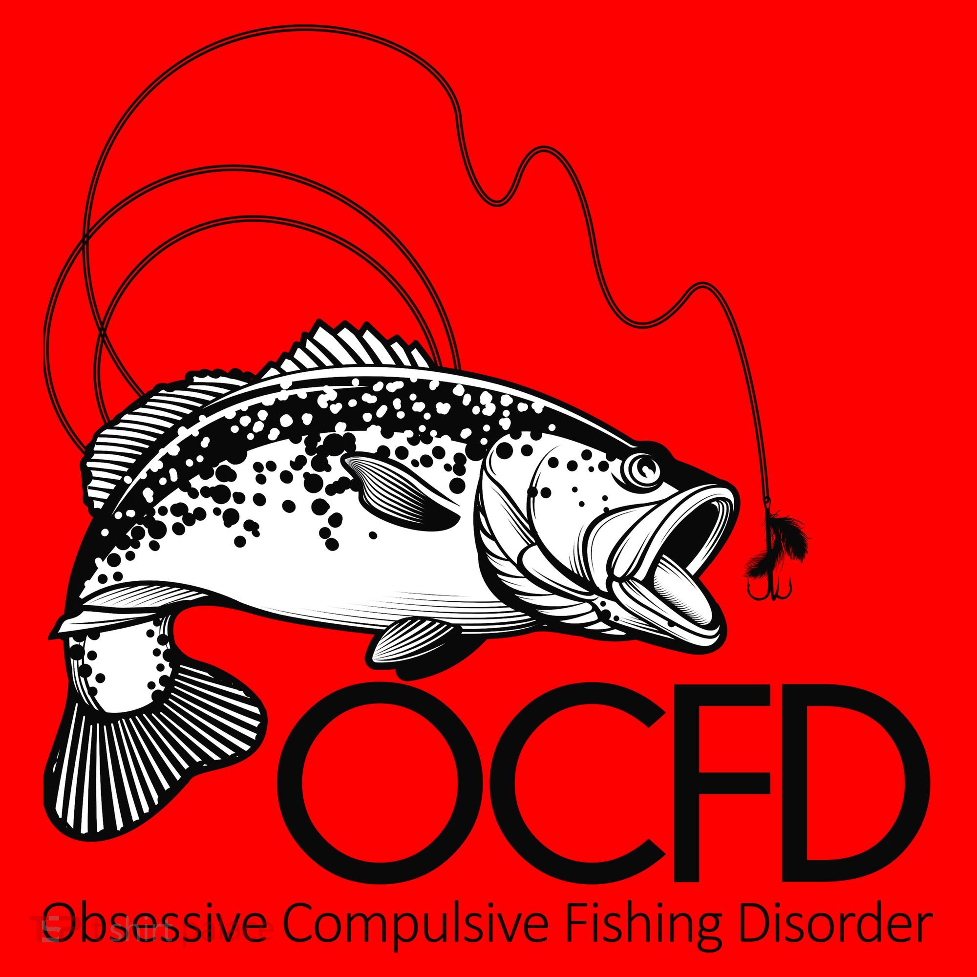 OCFD Fishing Santa Hat