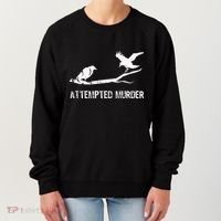 Ornithology Crows Grunge literary readers Women's Sweatshirt thumb 0