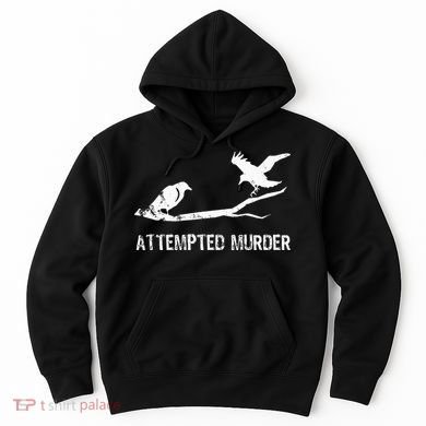 Ornithology Crows Grunge literary readers Hoodie
