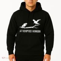 Ornithology Crows Grunge literary readers Hoodie thumb 2
