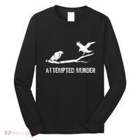 Ornithology Crows Grunge literary readers Long Sleeve Shirt thumb 0