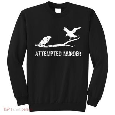 Ornithology Crows Grunge literary readers Sweatshirt
