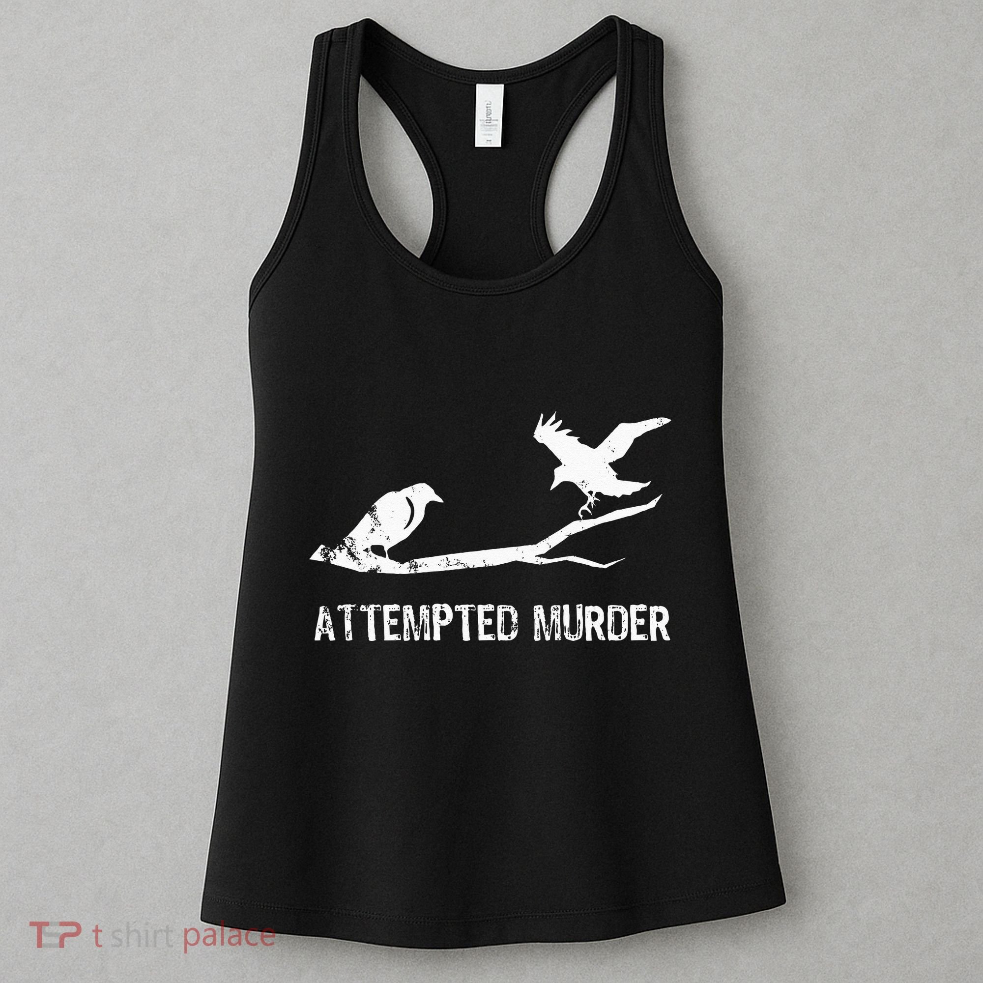 Ornithology Crows Grunge literary readers Women's Tank Top