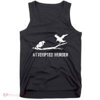 Ornithology Crows Grunge literary readers Tank Top thumb 0