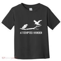 Ornithology Crows Grunge literary readers Toddler T-Shirt thumb 0