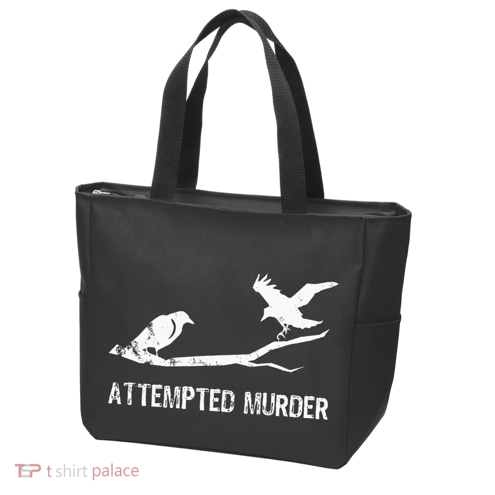 Ornithology Crows Grunge literary readers Tote Bag