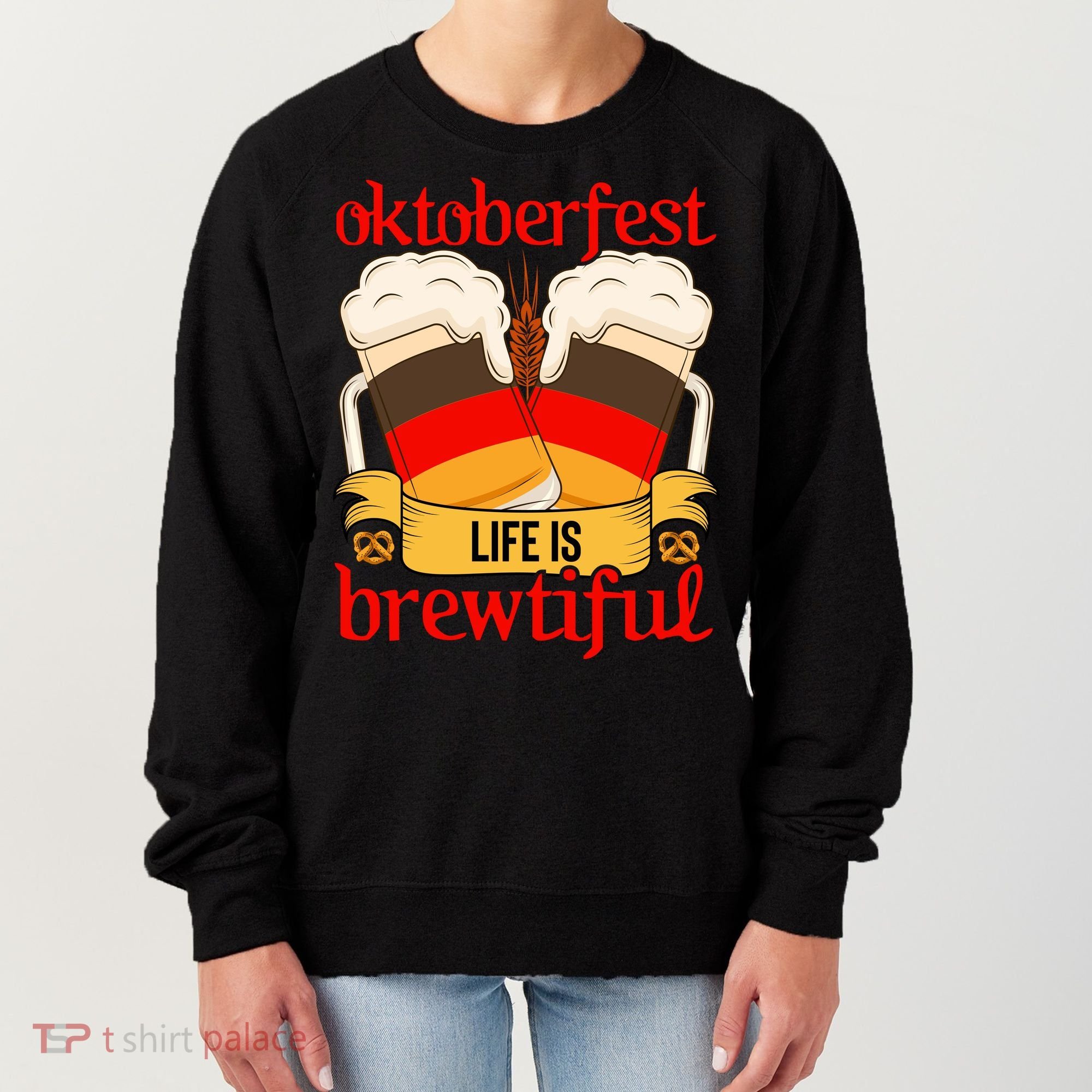 Oktoberfest Celebration Graphic Women's Sweatshirt