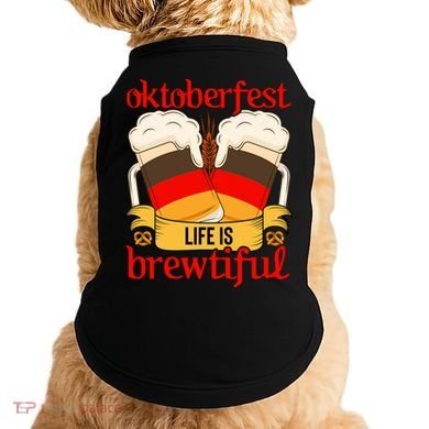Oktoberfest Celebration Graphic Doggie Tank