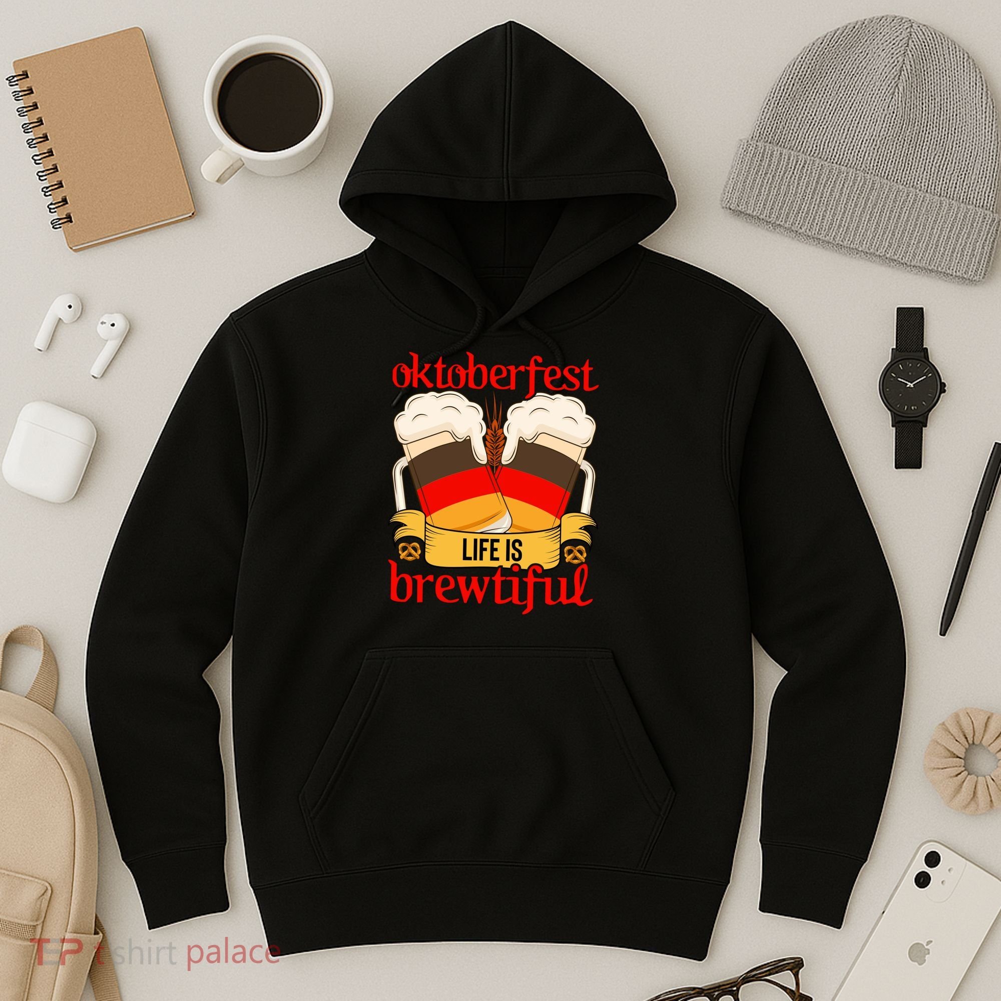 Oktoberfest Celebration Graphic Hoodie