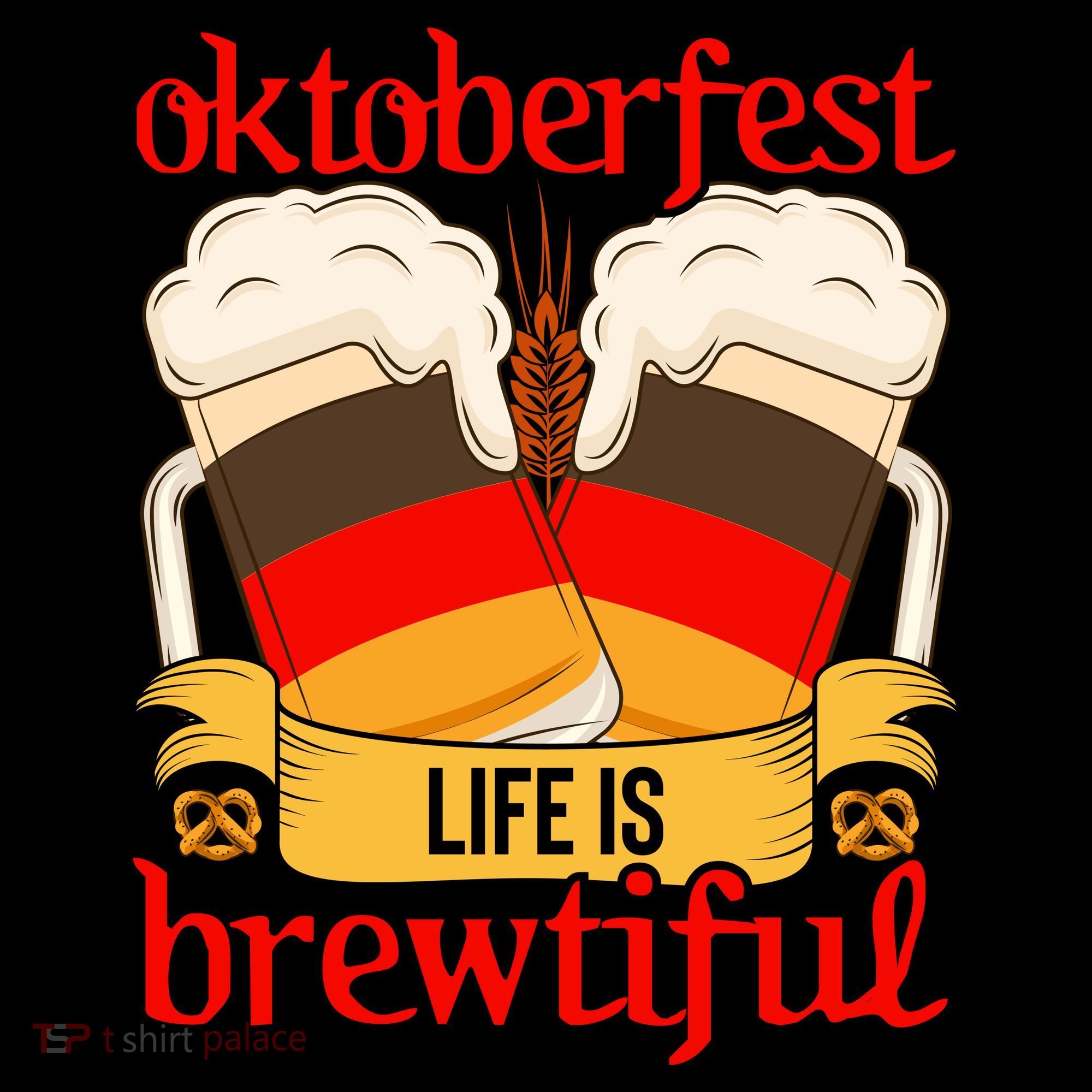 Oktoberfest Celebration Graphic Apron
