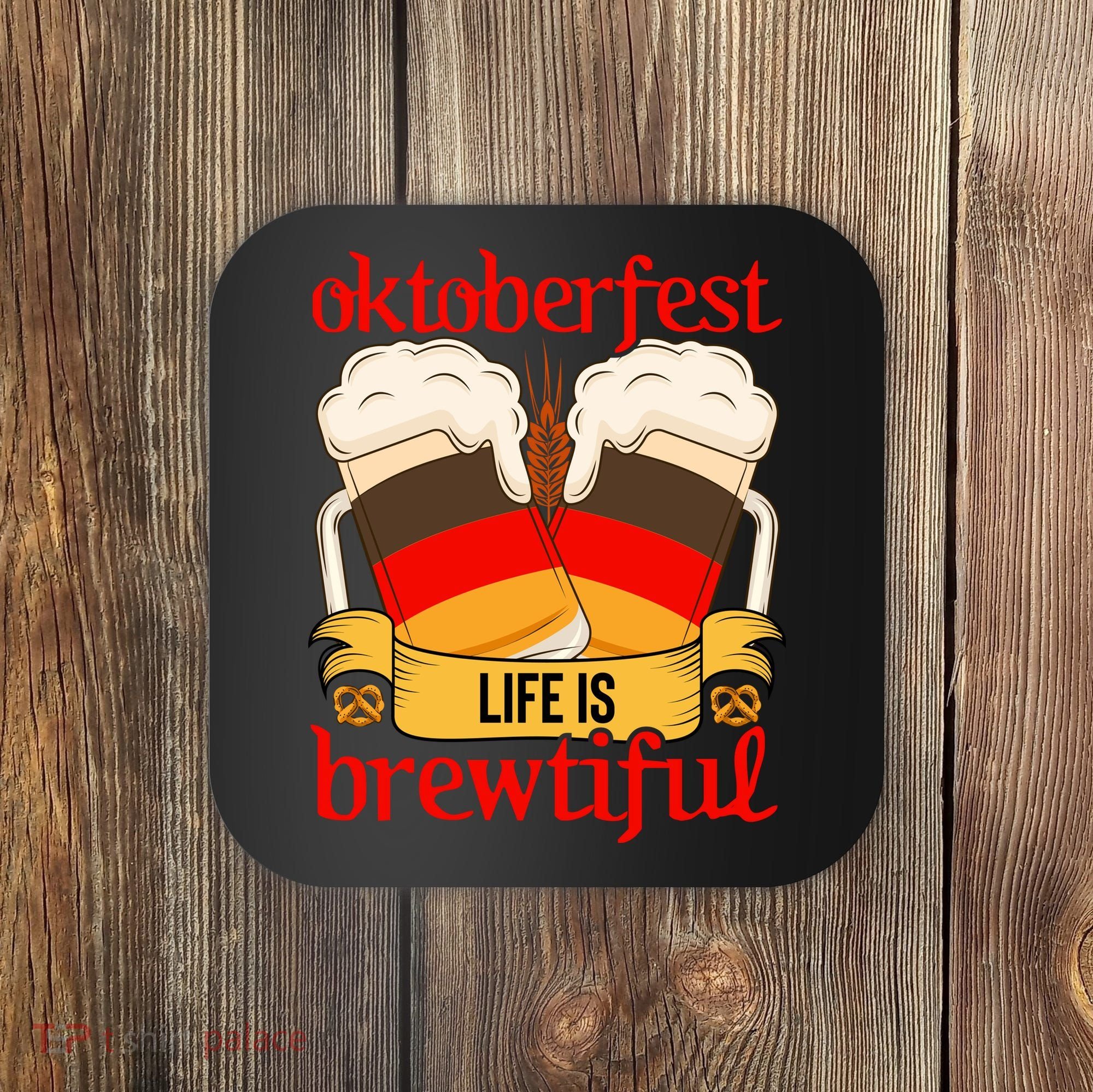 Oktoberfest Celebration Graphic Coaster