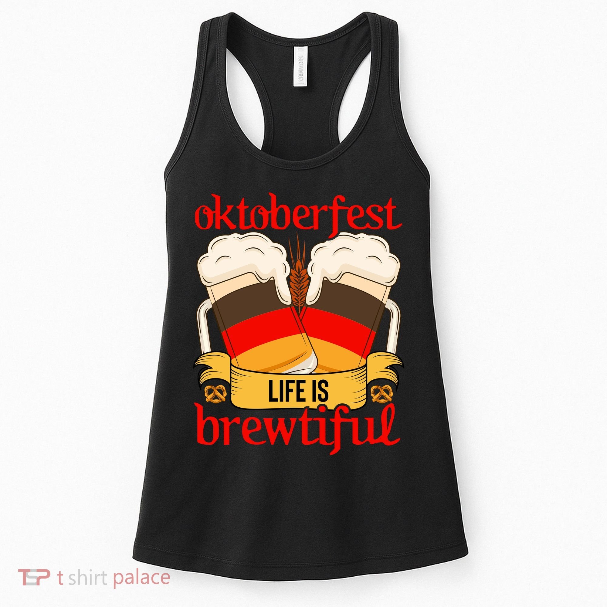 Oktoberfest Celebration Graphic Women's Tank Top