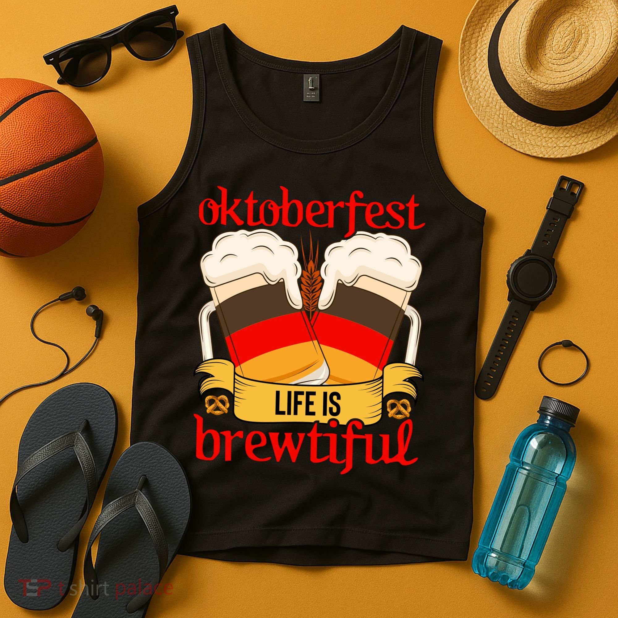 Oktoberfest Celebration Graphic Tank Top