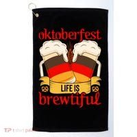 Oktoberfest Celebration Graphic Golf Towel thumb 0