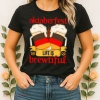 Oktoberfest Celebration Graphic Women's T-Shirt thumb 2