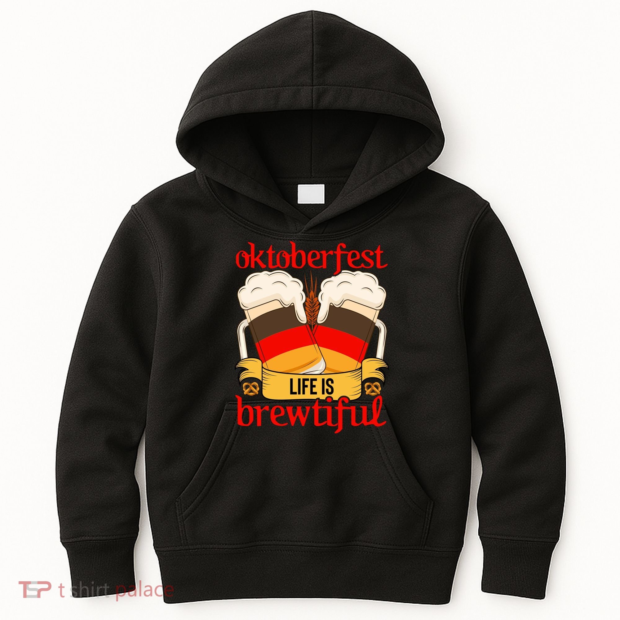 Oktoberfest Celebration Graphic Kids Hoodie