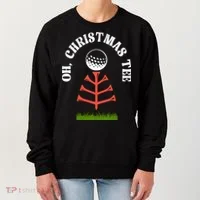 Oh Christmas Tee Golf Tree Funny  Women's Sweatshirt thumb 0