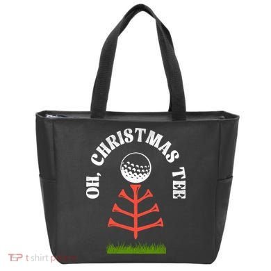 Oh Christmas Tee Golf Tree Funny  Tote Bag
