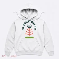 Oh Christmas Tee Golf Tree Funny  Hoodie thumb 0