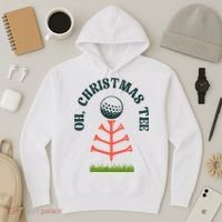Oh Christmas Tee Golf Tree Funny  Hoodie thumb 3