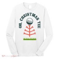 Oh Christmas Tee Golf Tree Funny  Long Sleeve Shirt thumb 0