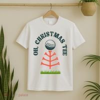Oh Christmas Tee Golf Tree Funny  T-Shirt thumb 2