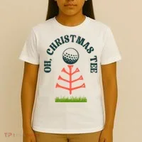 Oh Christmas Tee Golf Tree Funny  T-Shirt thumb 4