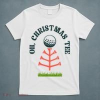 Oh Christmas Tee Golf Tree Funny  T-Shirt thumb 5