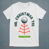 Oh Christmas Tee Golf Tree Funny  T-Shirt thumb 5