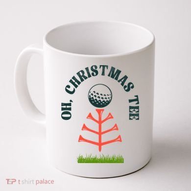 Oh Christmas Tee Golf Tree Funny  Coffee Mug