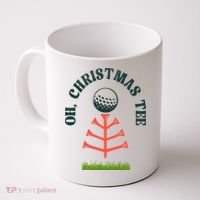Oh Christmas Tee Golf Tree Funny  Coffee Mug thumb 0