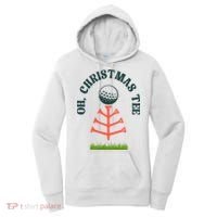 Oh Christmas Tee Golf Tree Funny  Women's Hoodie thumb 0