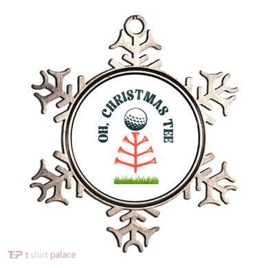 Oh Christmas Tee Golf Tree Funny  Ornament