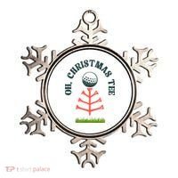 Oh Christmas Tee Golf Tree Funny  Ornament thumb 0