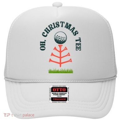 Oh Christmas Tee Golf Tree Funny  Hat