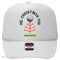 Oh Christmas Tee Golf Tree Funny  Hat thumb 0