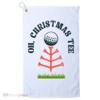 Oh Christmas Tee Golf Tree Funny  Golf Towel thumb 0