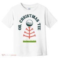 Oh Christmas Tee Golf Tree Funny  Toddler T-Shirt thumb 0