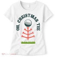 Oh Christmas Tee Golf Tree Funny  Women's T-Shirt thumb 0