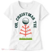 Oh Christmas Tee Golf Tree Funny  Women's T-Shirt thumb 0
