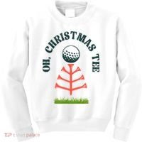 Oh Christmas Tee Golf Tree Funny  Kids Sweatshirt thumb 0