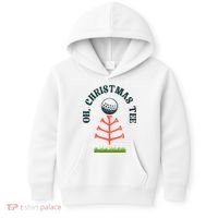Oh Christmas Tee Golf Tree Funny  Kids Hoodie thumb 0