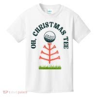 Oh Christmas Tee Golf Tree Funny  Kids T-Shirt thumb 0