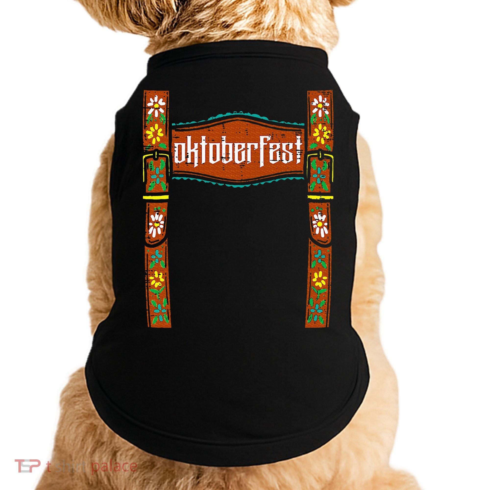 oktoberfest cute german bavarian Doggie Tank
