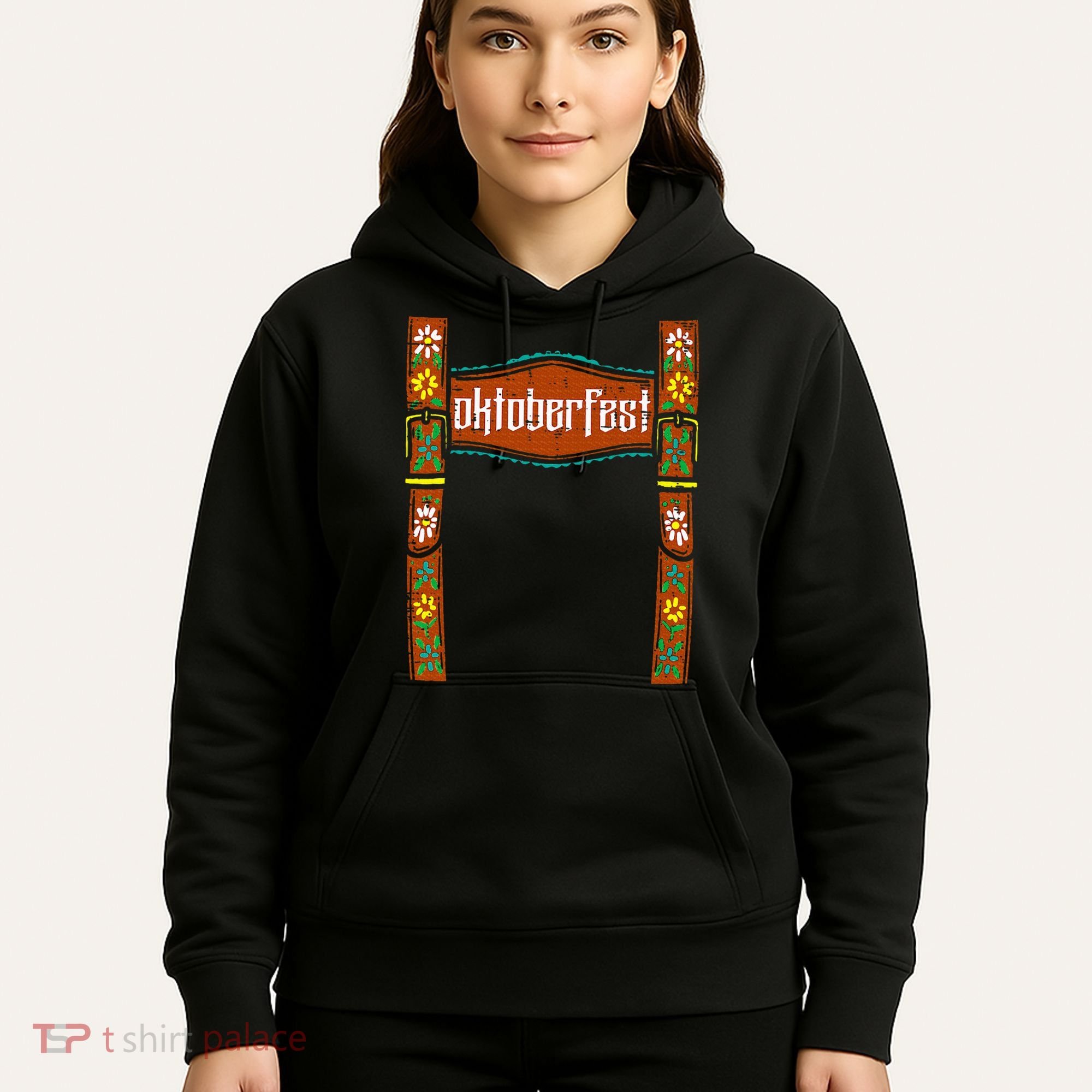 oktoberfest cute german bavarian Hoodie