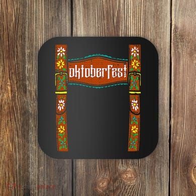 oktoberfest cute german bavarian Coaster