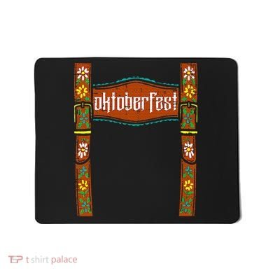 oktoberfest cute german bavarian Mousepad